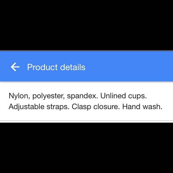 NWT Anthropologie bralette by Floreat-M - Picture 8 of 8